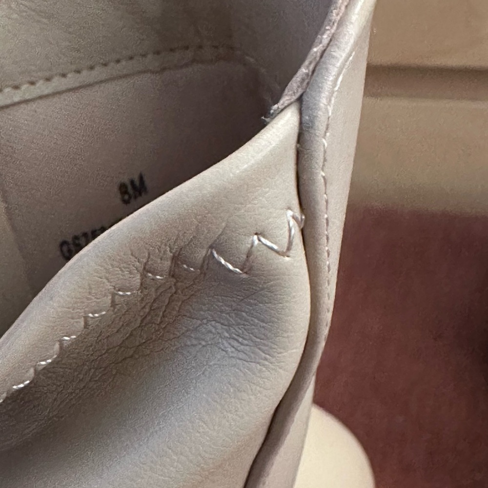 LIKE NEW Forever 21 Cream Block Heel Booties - Picture 6 of 7